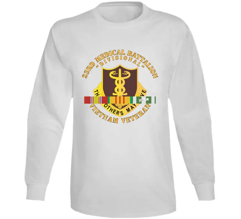 23rd Medical Battalion W Svc Ribbon Wo Ds X 300 Classic T Shirt, Crewneck Sweatshirt, Hoodie, Long Sleeve