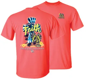 2607 Walk by Faith SS-Coral