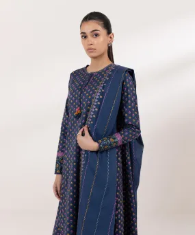 3 Piece - Embroidered Lawn Suit