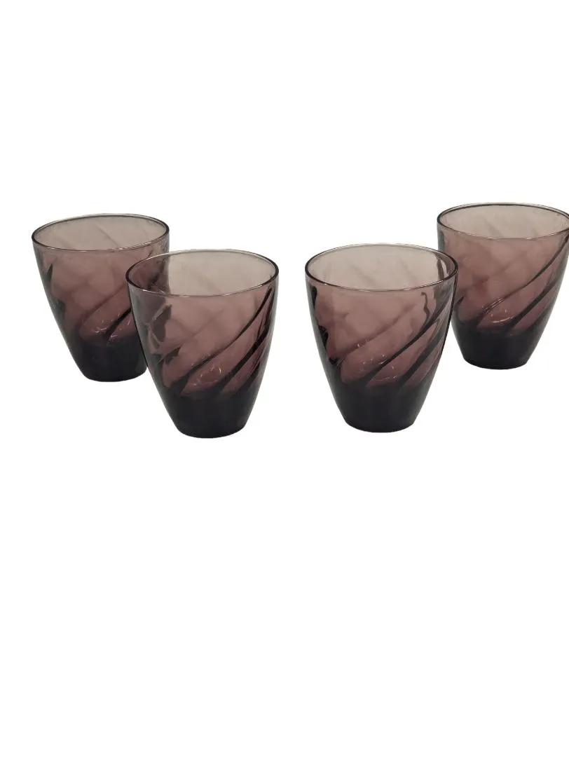 4 Hazel Atlas Juice Cocktail Glass