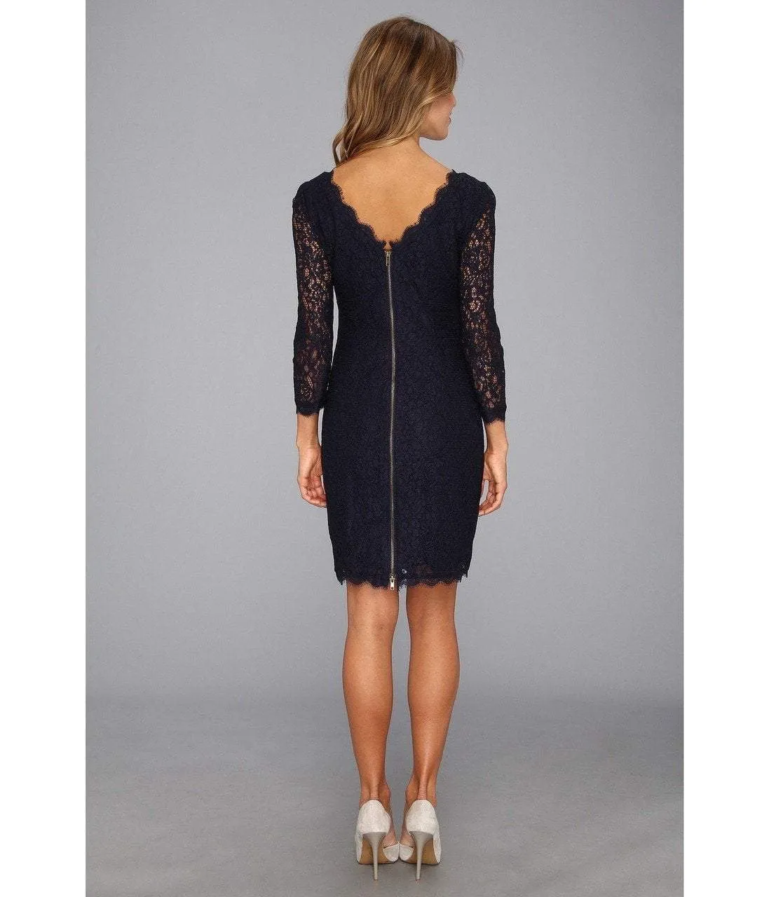 Adrianna Papell - Short Evening Lace Dress 61864780