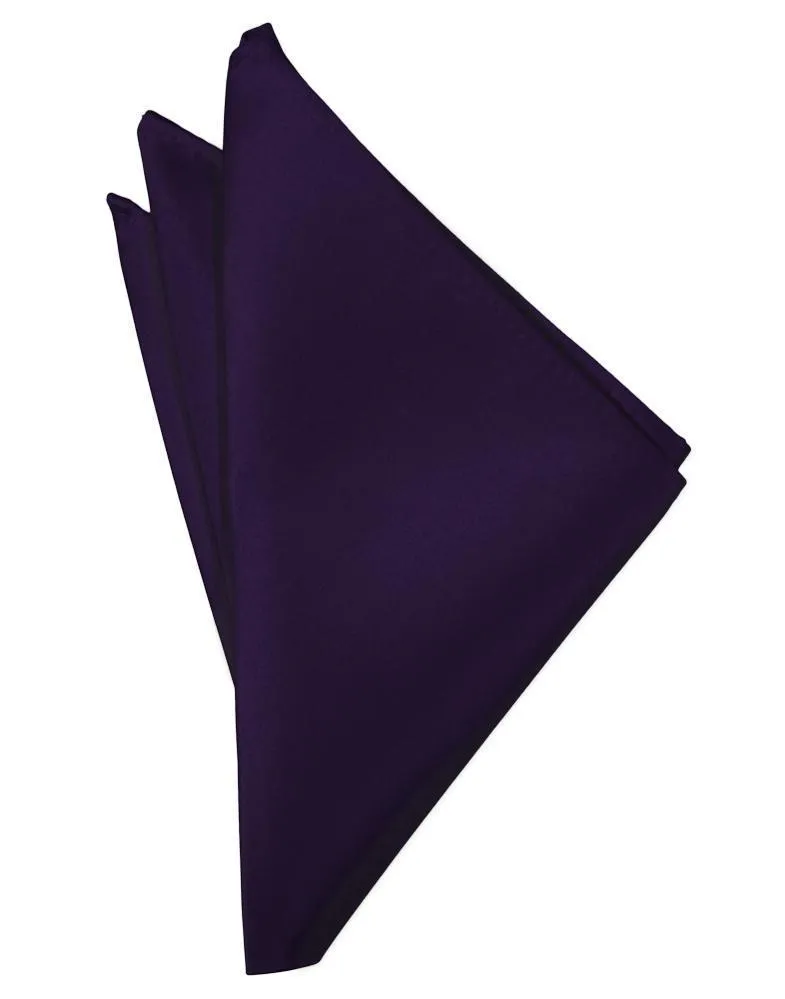 Amethyst Luxury Satin Pocket Square