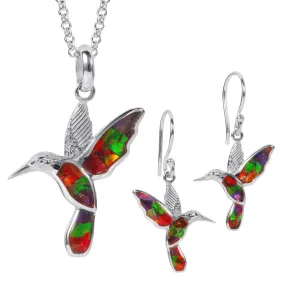 Ammolite Hummingbird Collection