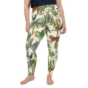 Animal Kingdom Plus Size Leggings