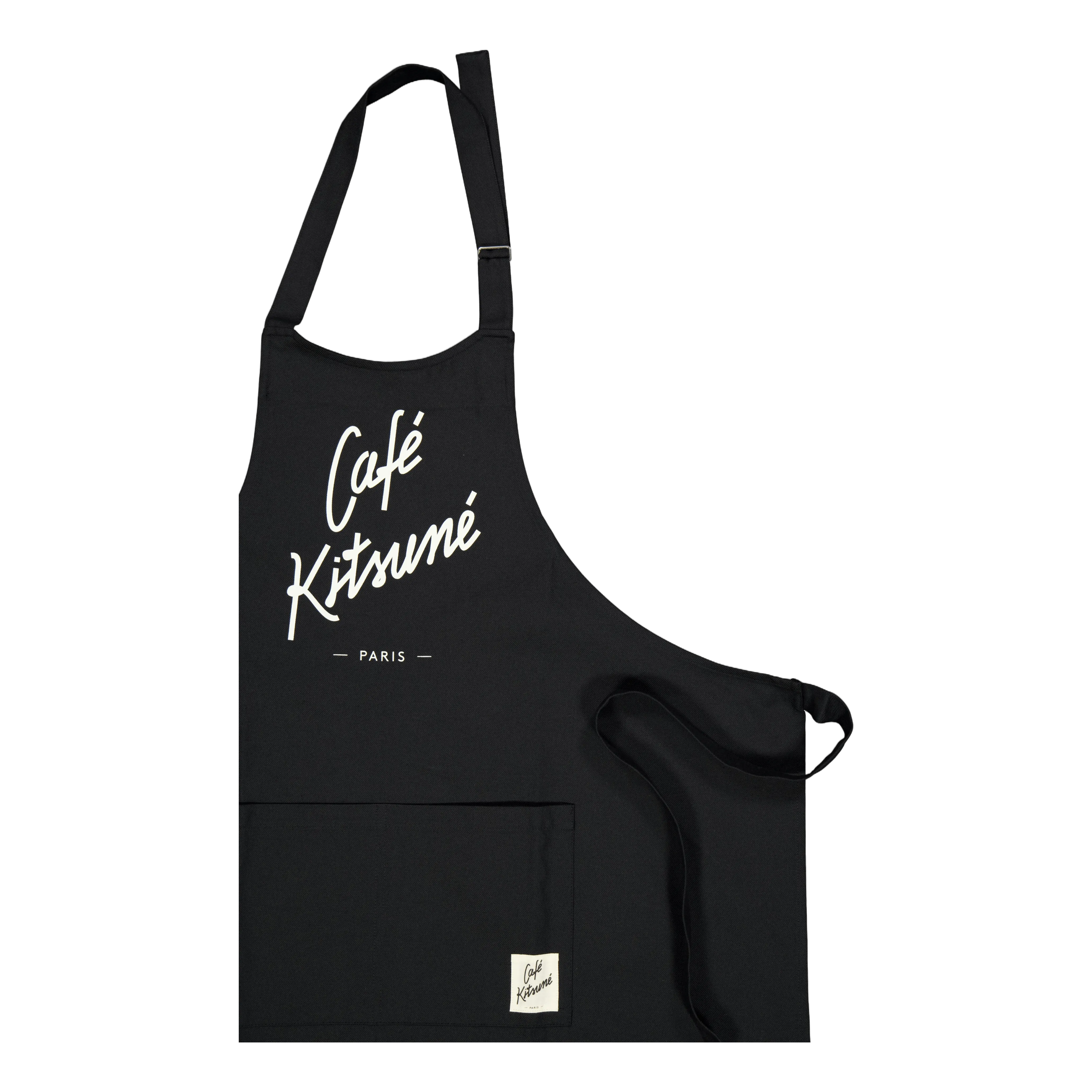 Apron Cafe Kitsune Black