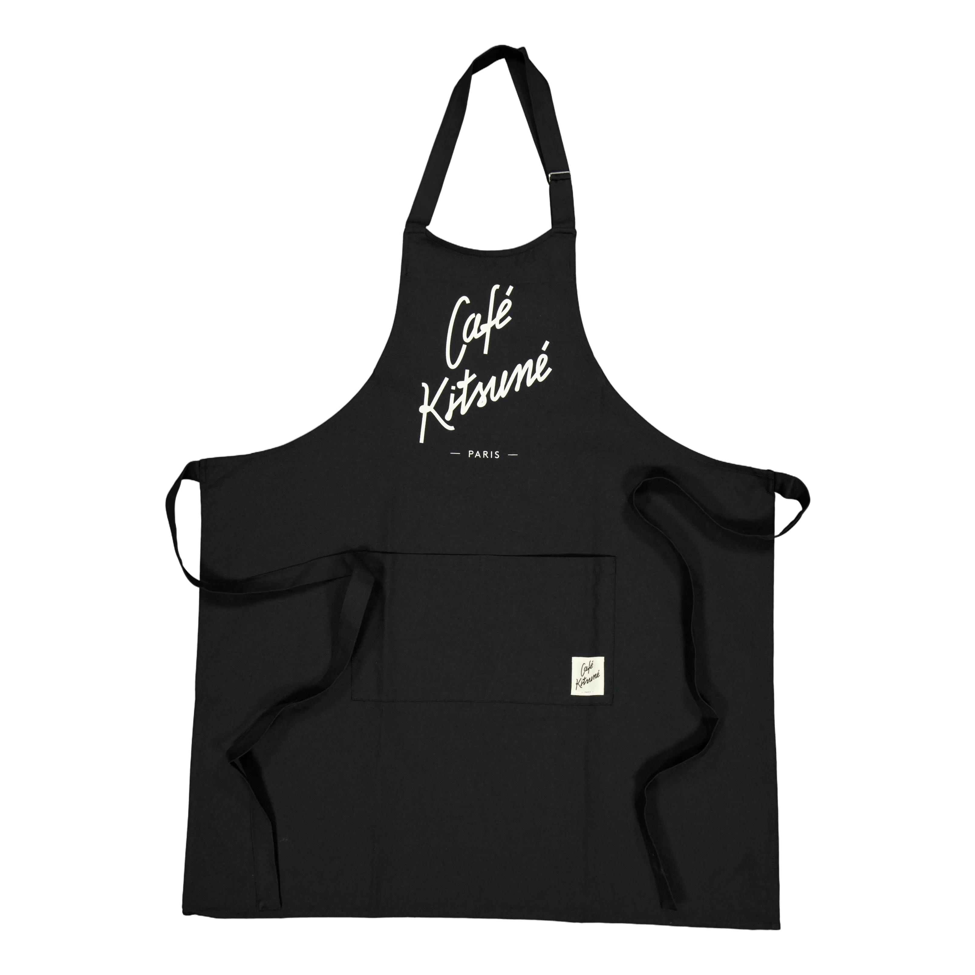 Apron Cafe Kitsune Black