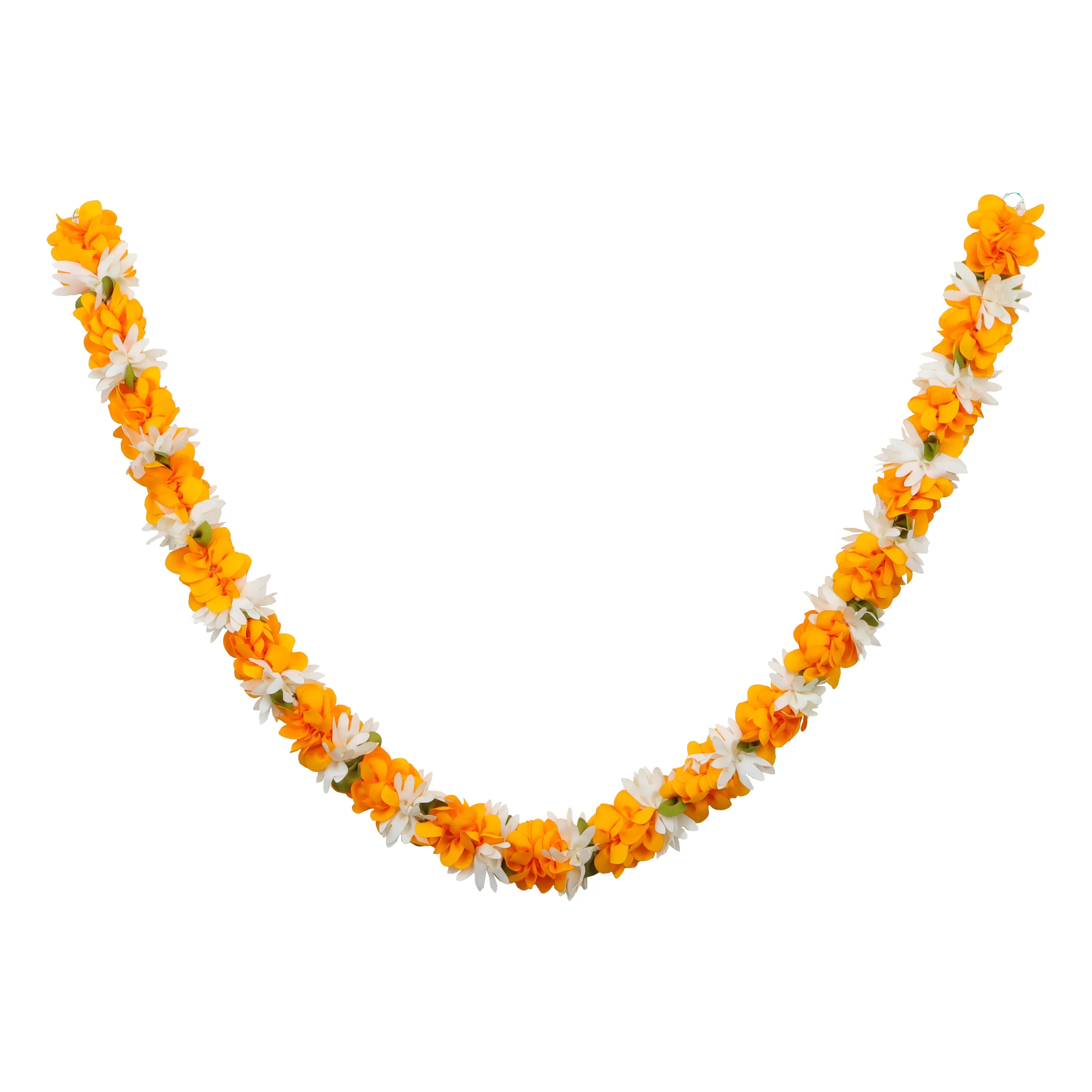 Artificial Flower Garland  - Sharp and Flat |  Artificial Mala/ Flower Toran for Door/ Assorted Colour & Design