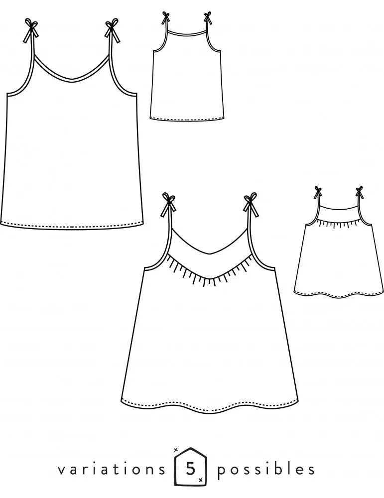 Atelier Scämmit Crépuscule Tank Top or Dress