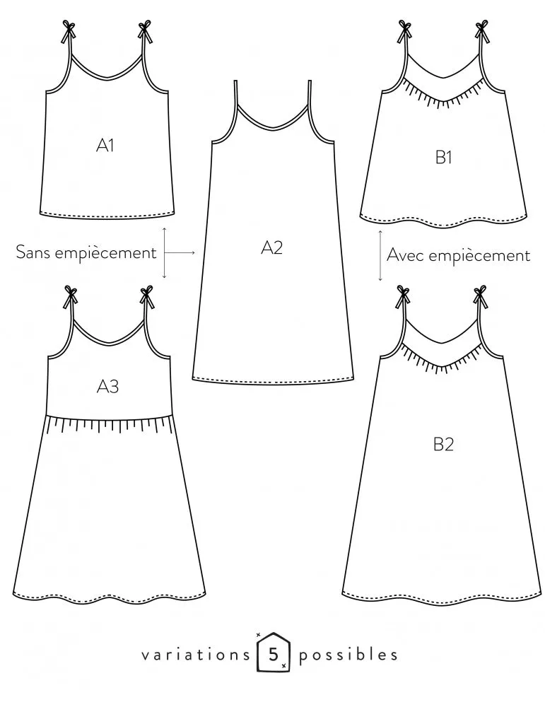 Atelier Scämmit Crépuscule Tank Top or Dress