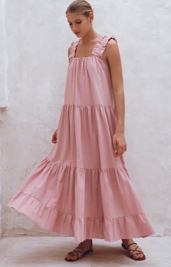 Bali Lane La Palma Maxi Dress - Rose