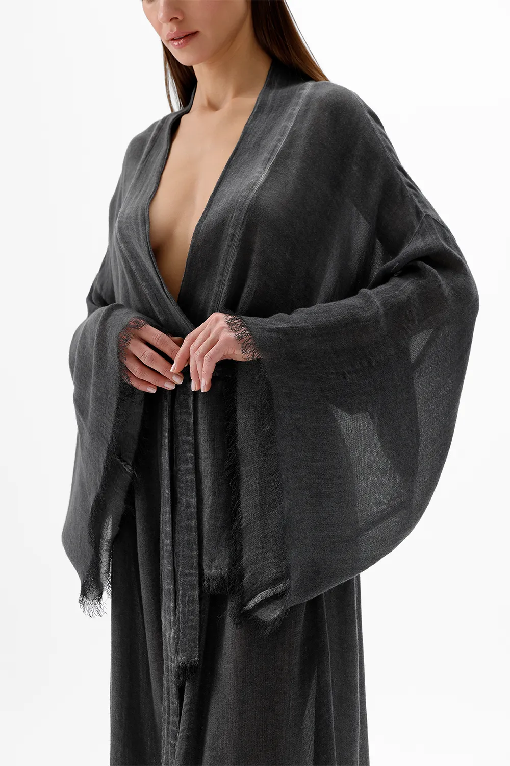 Bamboo Long Kimono