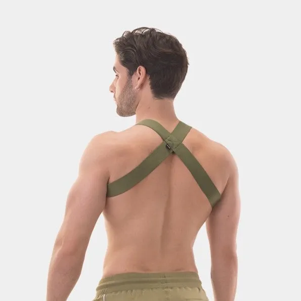 Barcode Berlin Matt harness khaki green