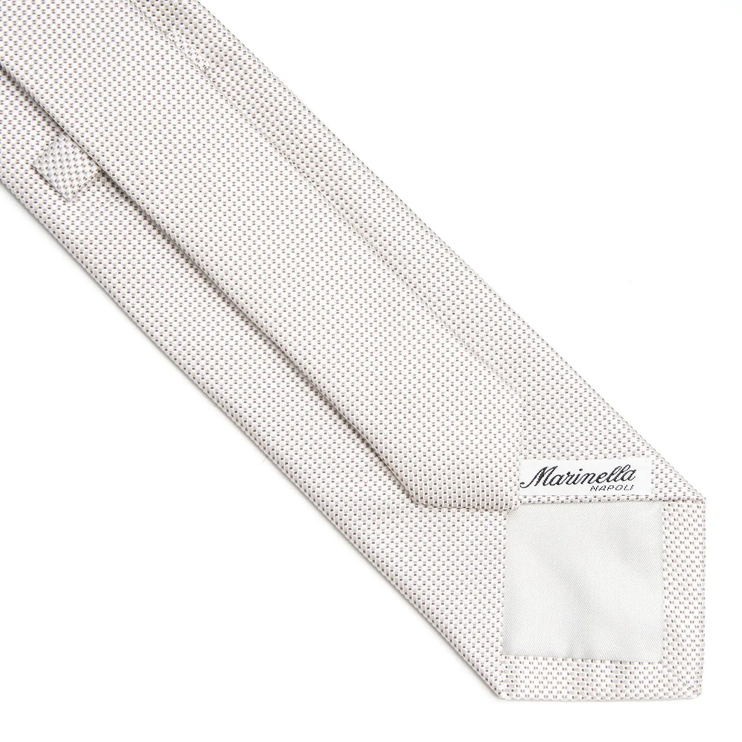 BEIGE CEREMONIAL TIE