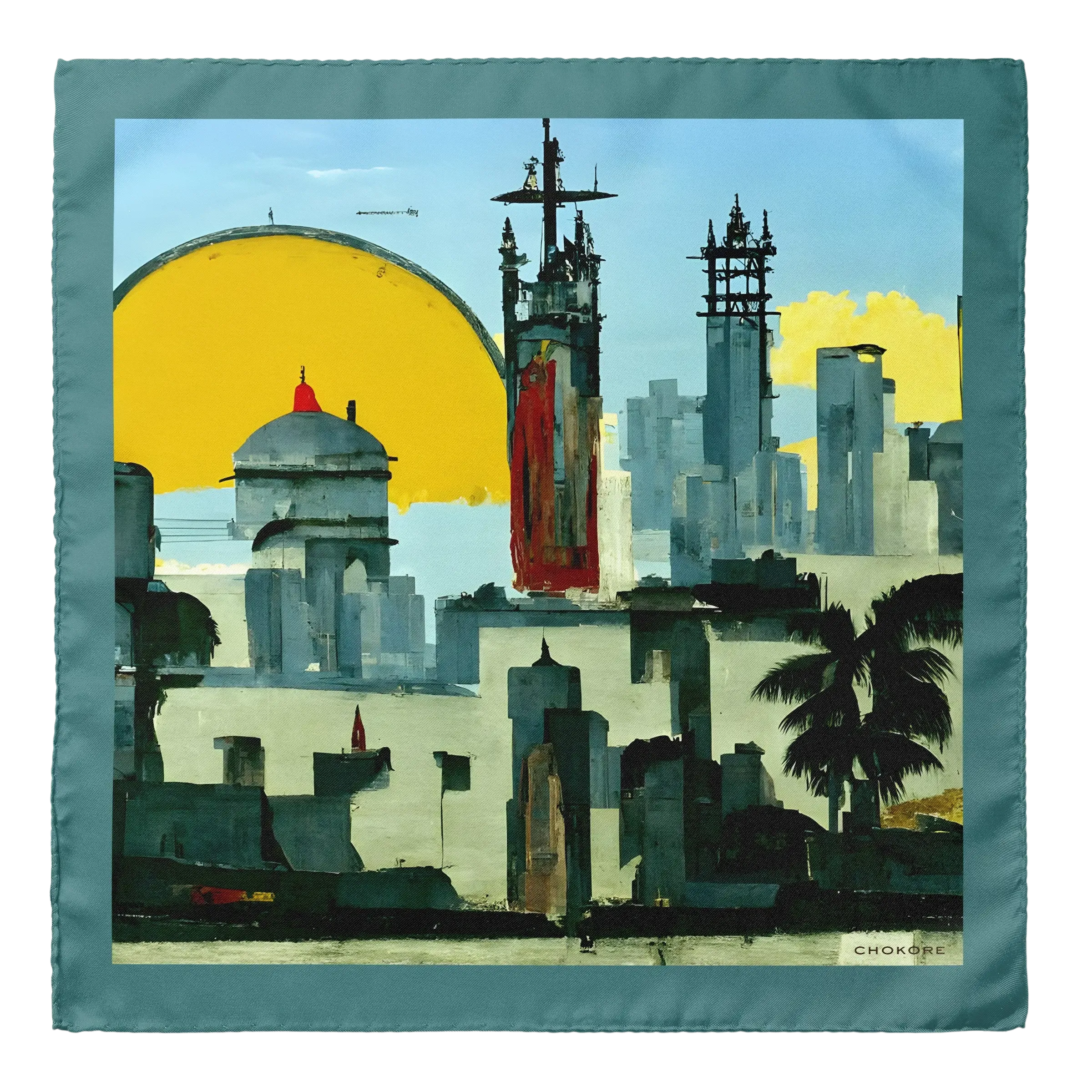 Bombay Pocket Square From Chokore Arte Collection