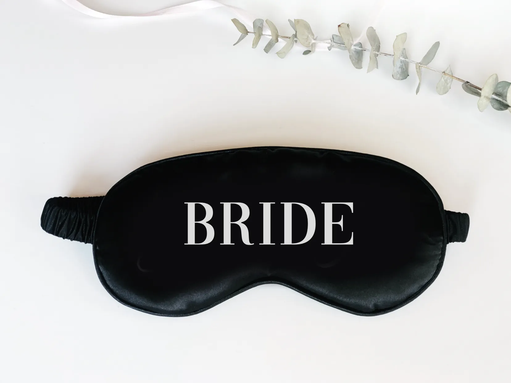 Bridesmaid Bold Font Eye Mask