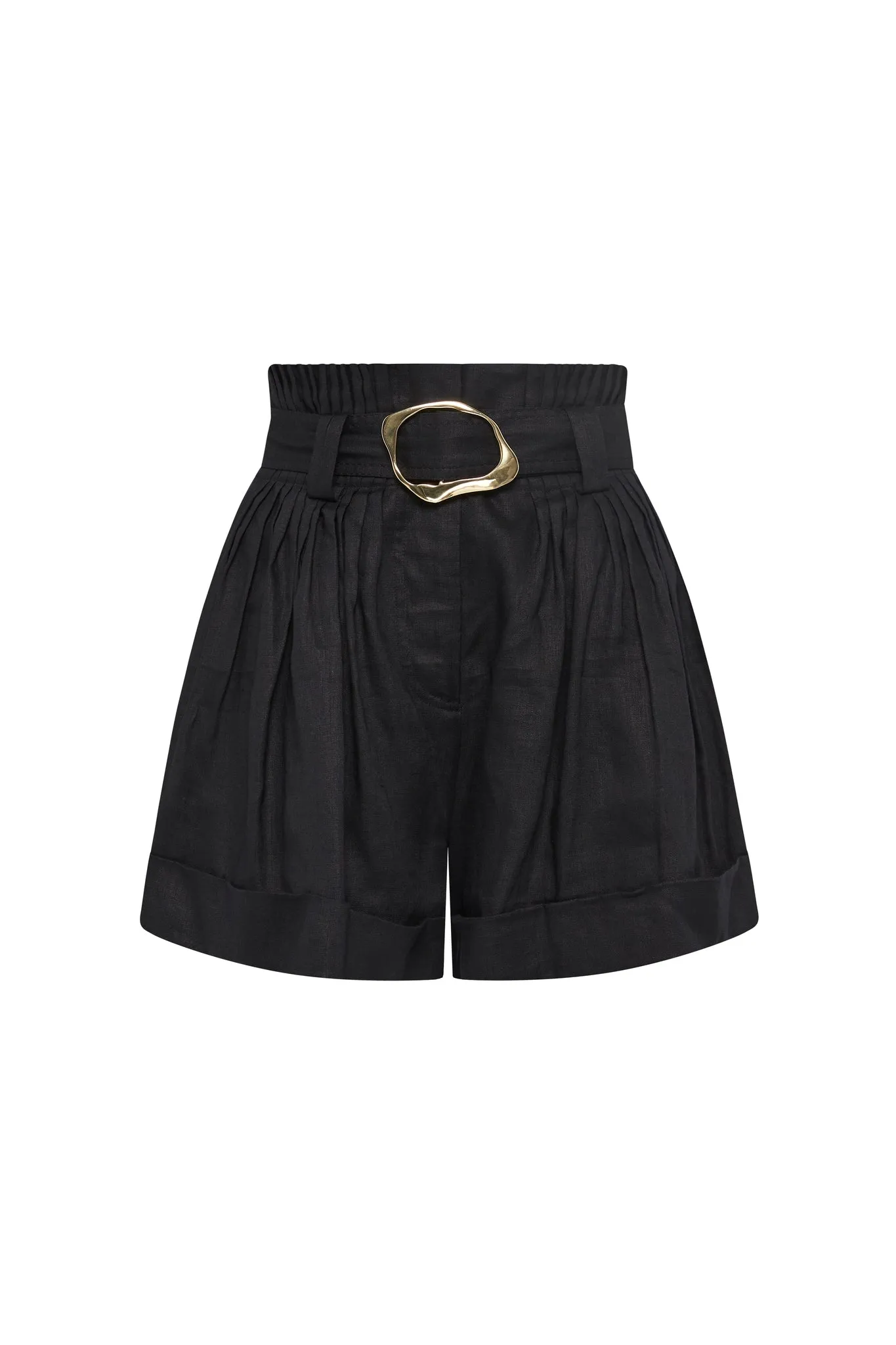 Byblos Belted Linen Short