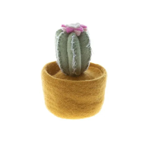 Cactus Pot Felt Flower