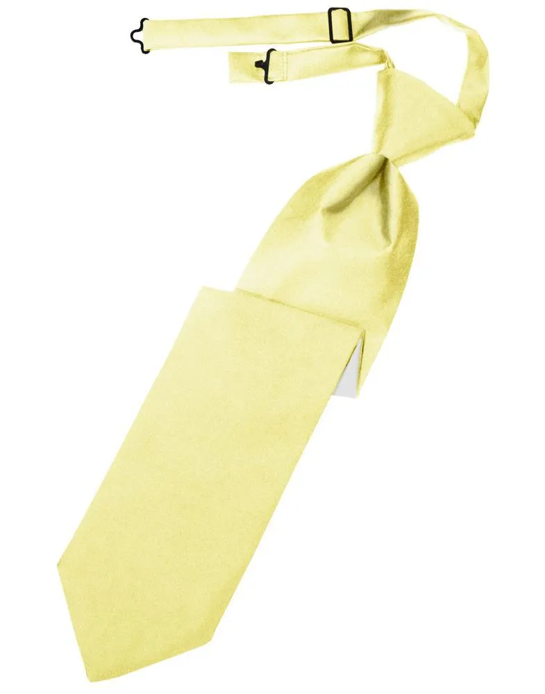 Canary Luxury Satin Necktie