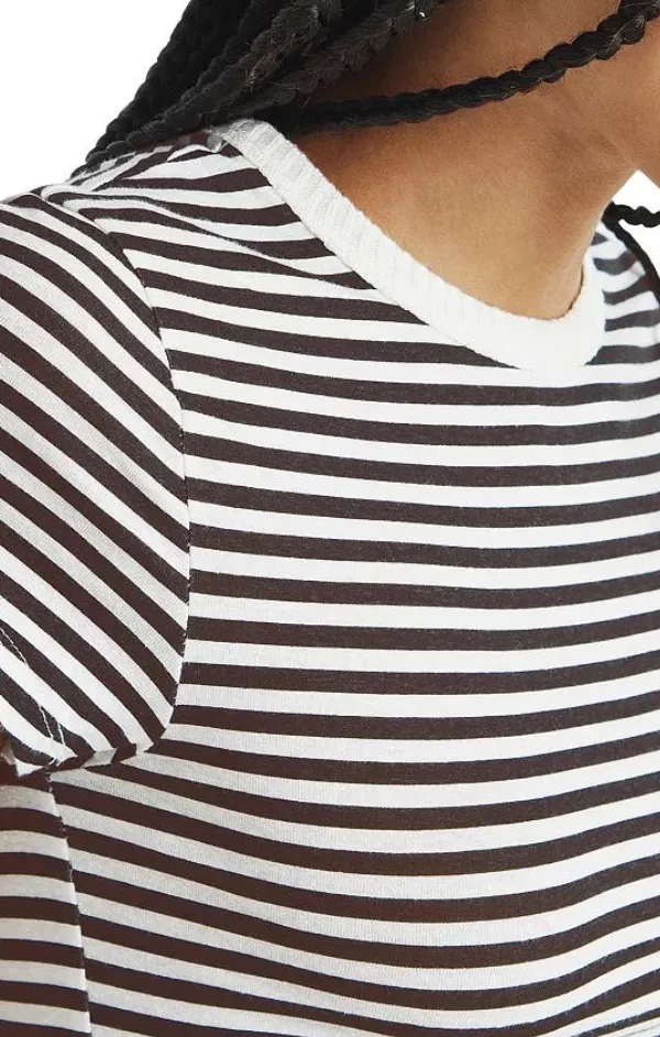 Candice Stripe Crew Tee