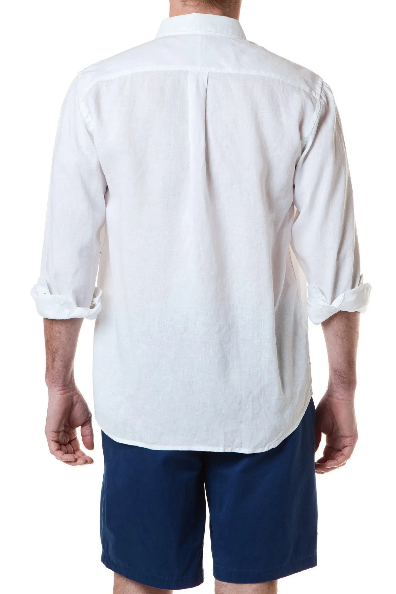 Chase Shirt White Linen