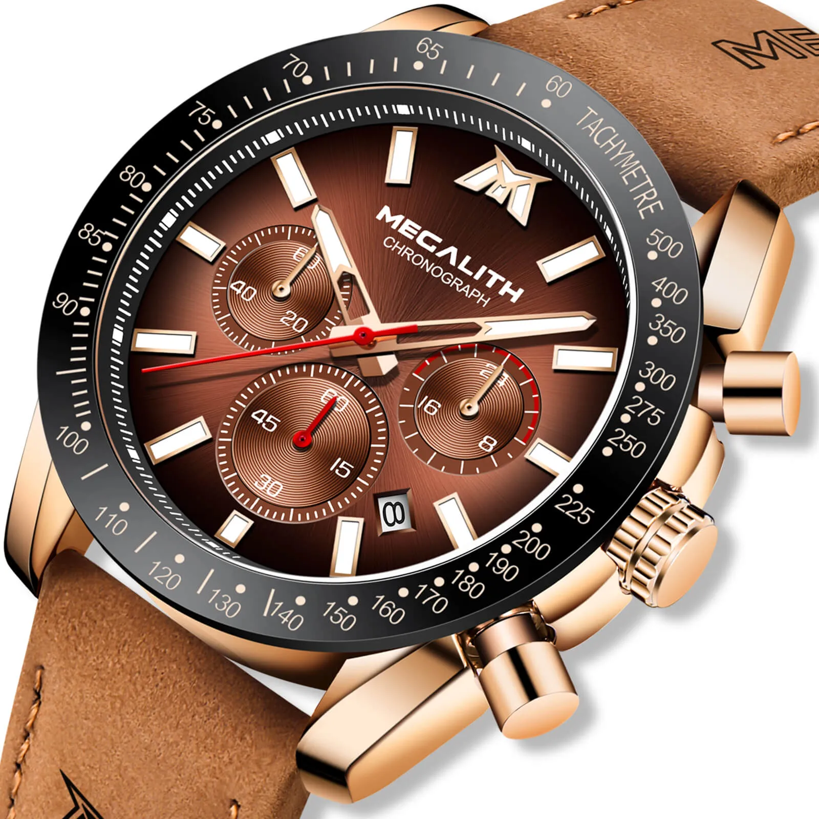 Chronograph Watch | Leather Band | 8274M