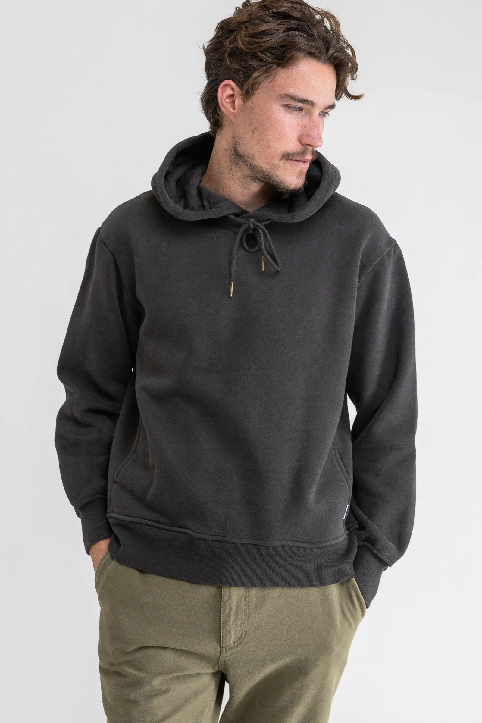 Classic Fleece Hood Vintage Black