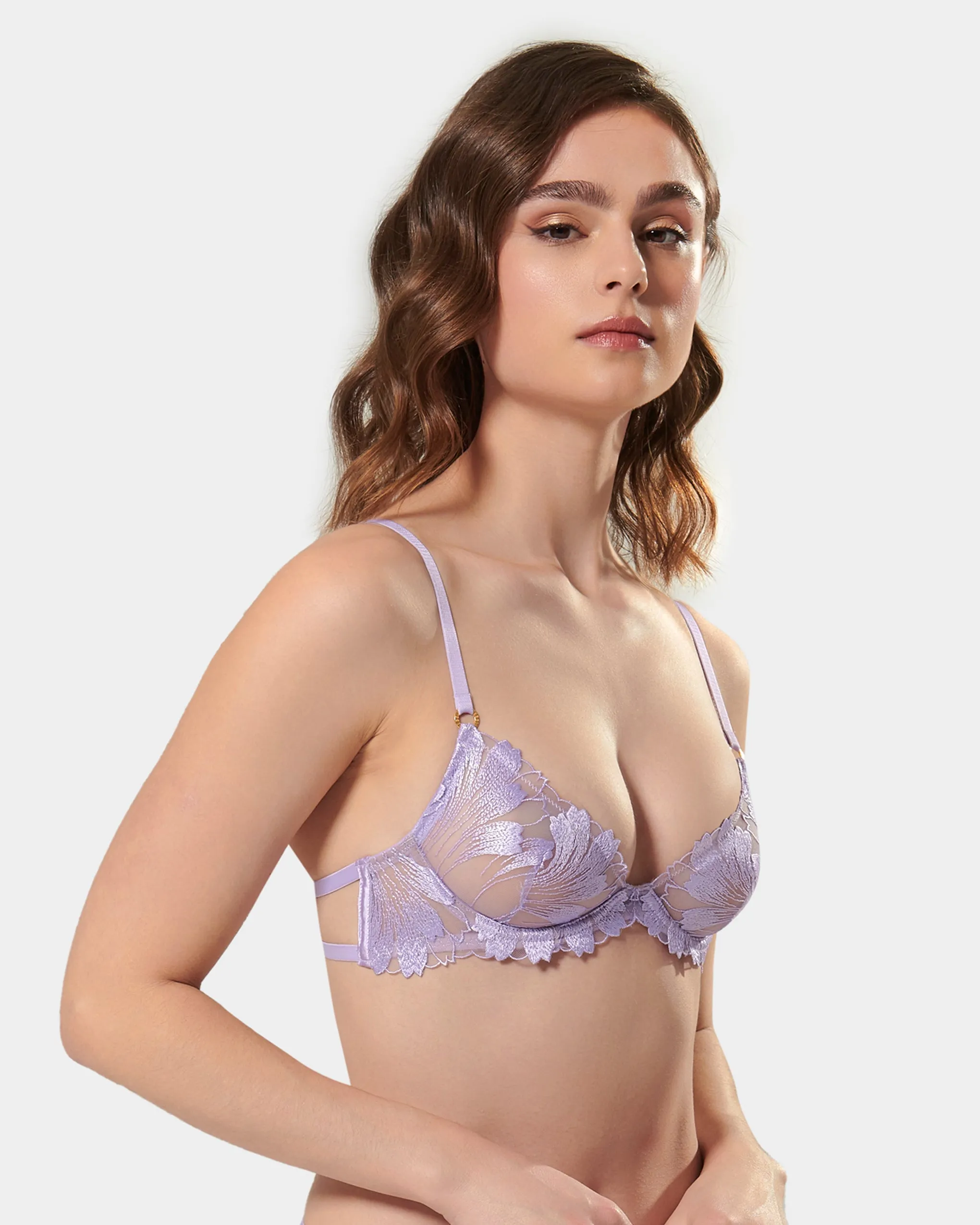 Colette Bra Purple Rose