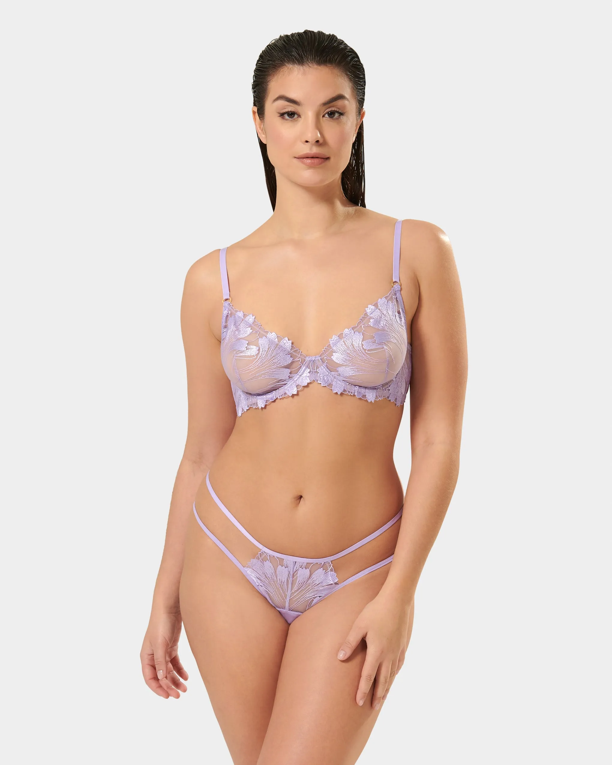 Colette Bra Purple Rose