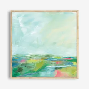 Colorful Horizon Square I (Square) Canvas Print