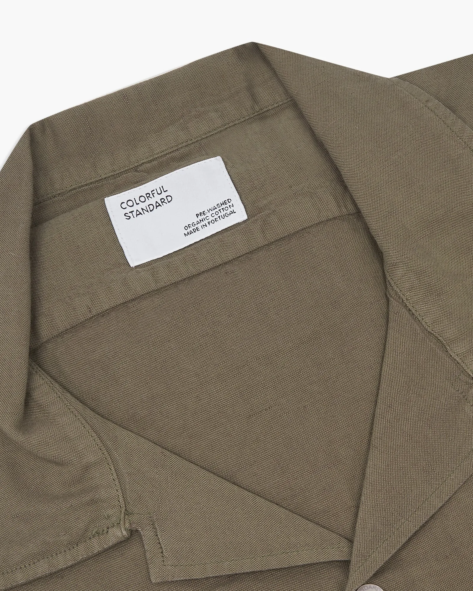 Colorful Standard Linen Shirt - Dusty Olive