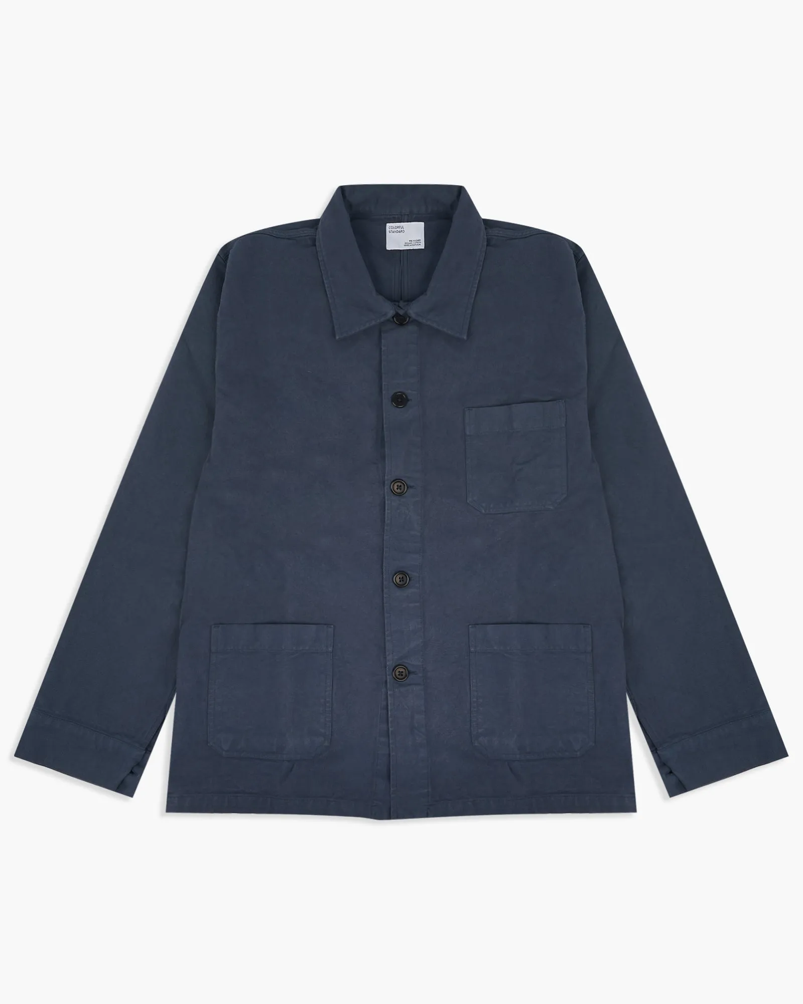 Colorful Standard Organic Workwear Jacket - Petrol Blue