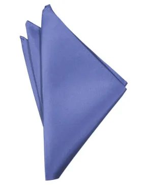 Cornflower Luxury Satin Pocket Square