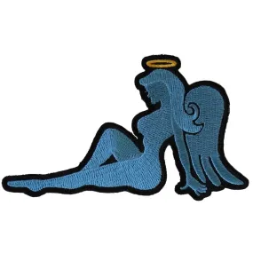 Daniel Smart Blue Angel Girl Iron on Novelty Patch