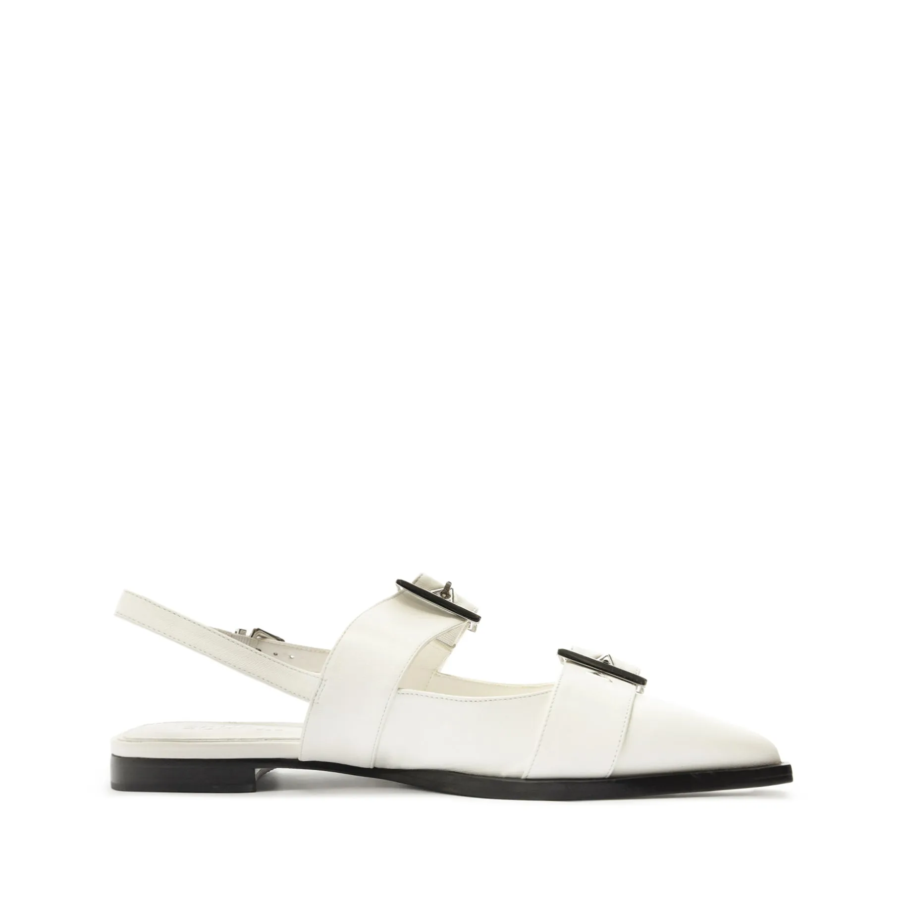 Darla Sling Leather Flat