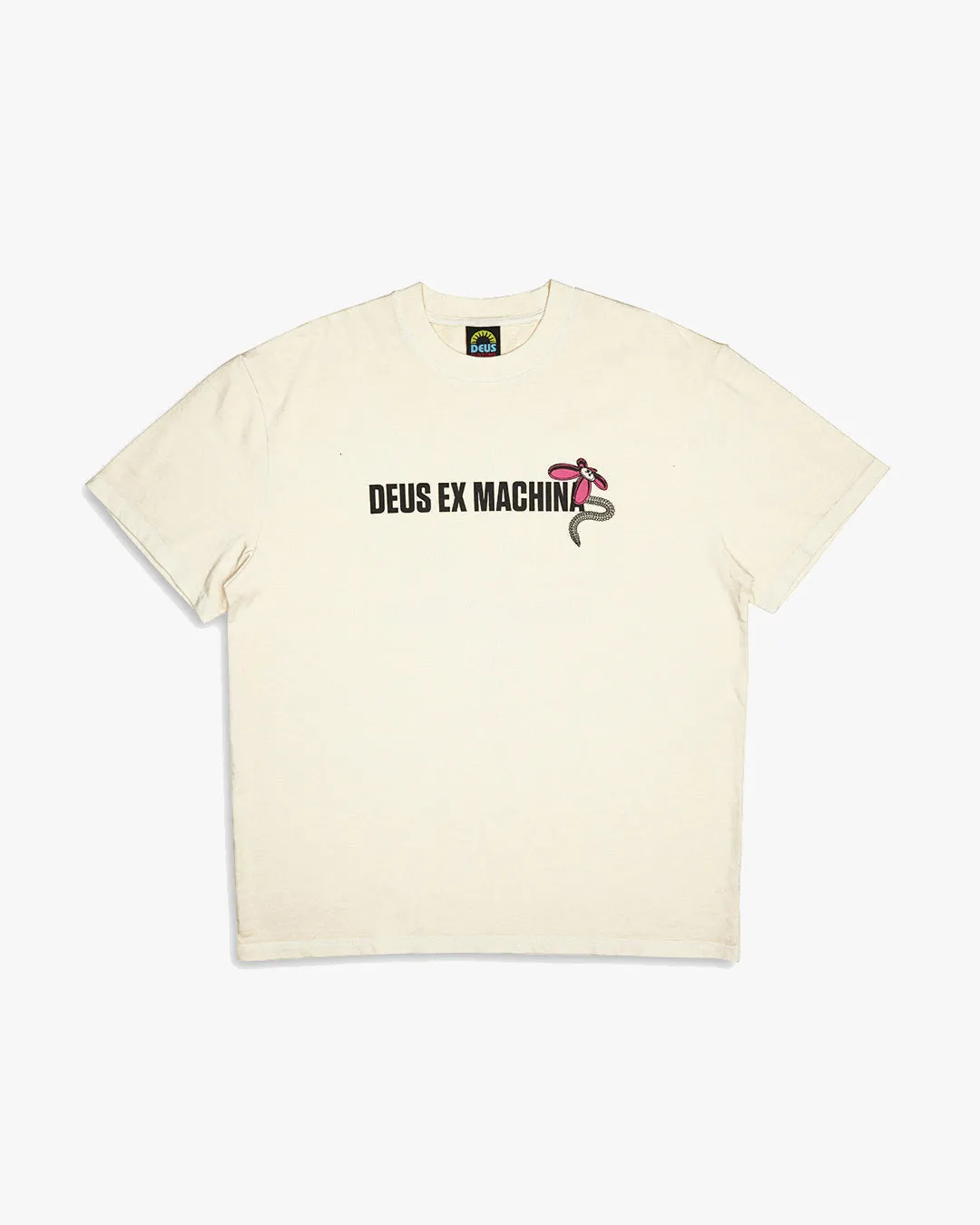 Deus Ex Machina Surf Shop Tee - Dirty White