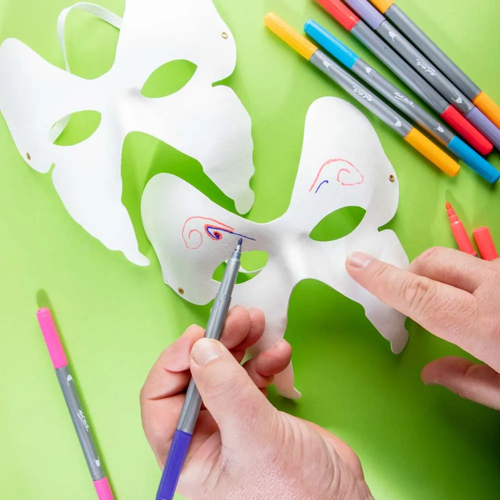 DIY Party Masks Discovery 4pc - Butterfly