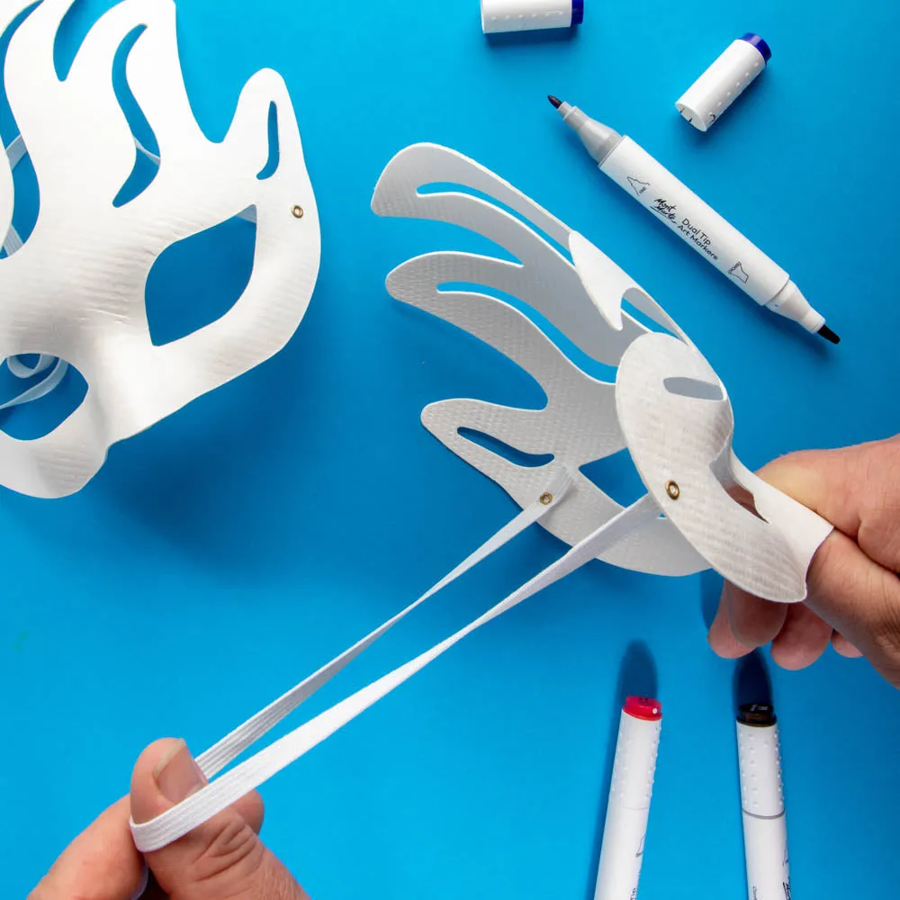 DIY Party Masks Discovery 4pc - Flame