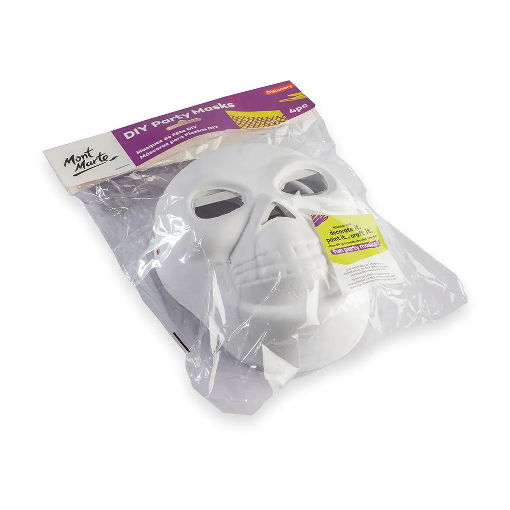 DIY Party Masks Discovery 4pc - Skull