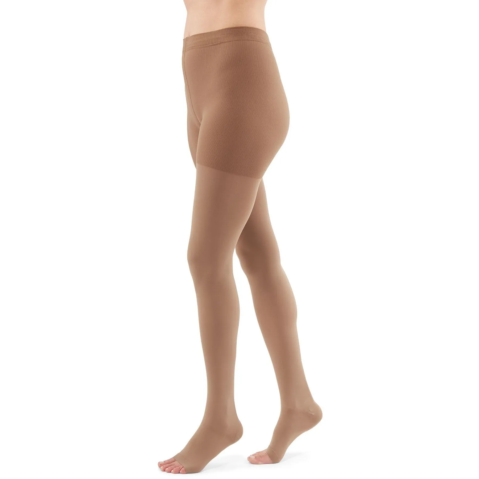 Duomed Advantage Pantyhose 15-20 mmHg, Open Toe, Clearance