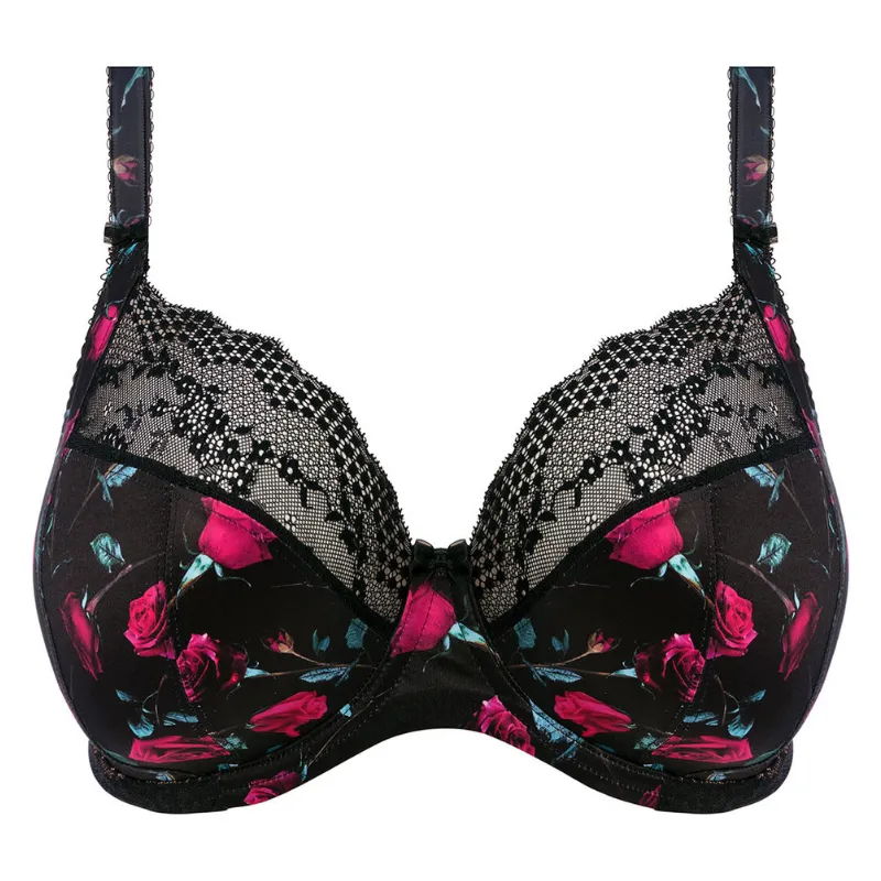 Elomi Lucie Plunge Bra Rock N' Rose