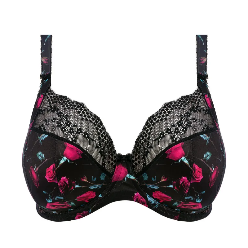 Elomi Lucie Plunge Bra Rock N' Rose