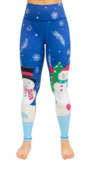 Evening, Snowman - Legging