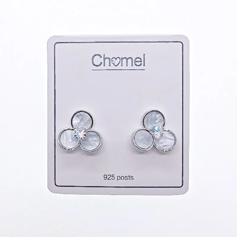 Flower Mother of Pearl Earrings