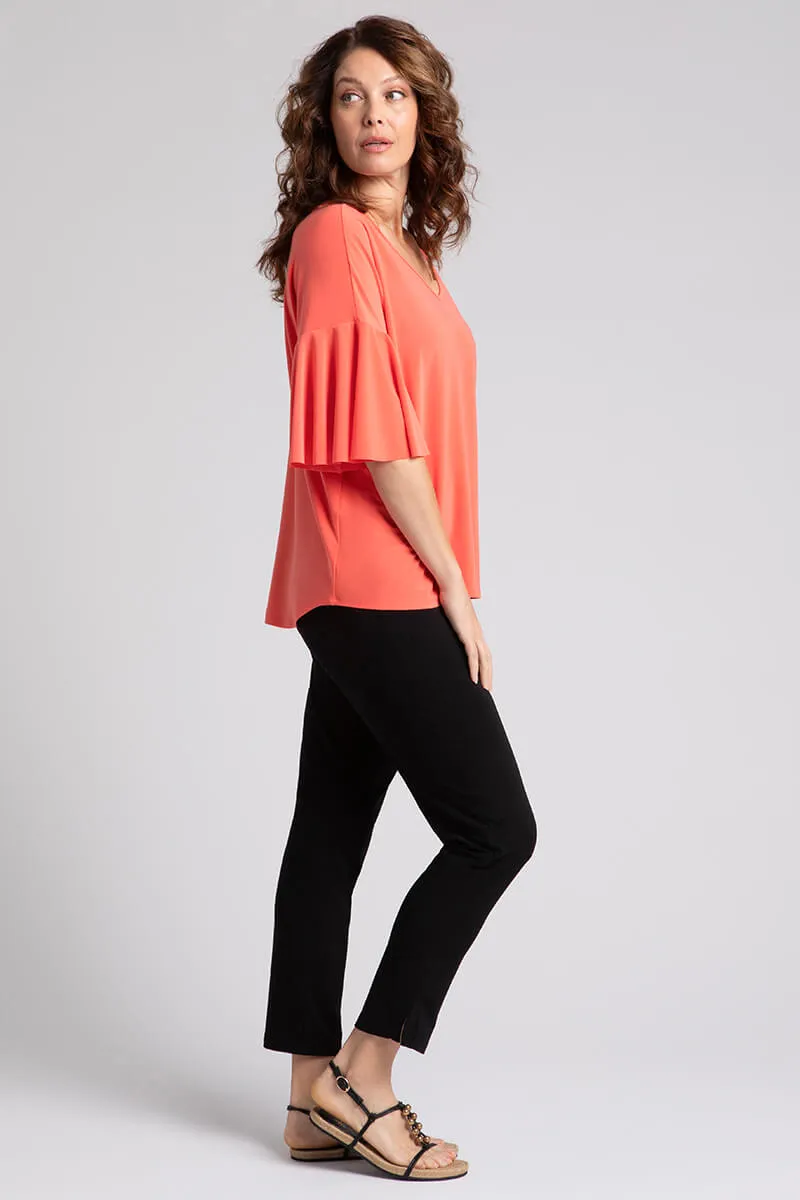 Flutter Dolman Top | Coral