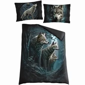 FOREST GUARDIANS - Single Cotton Duvet Cover   UK And EU Pillow case