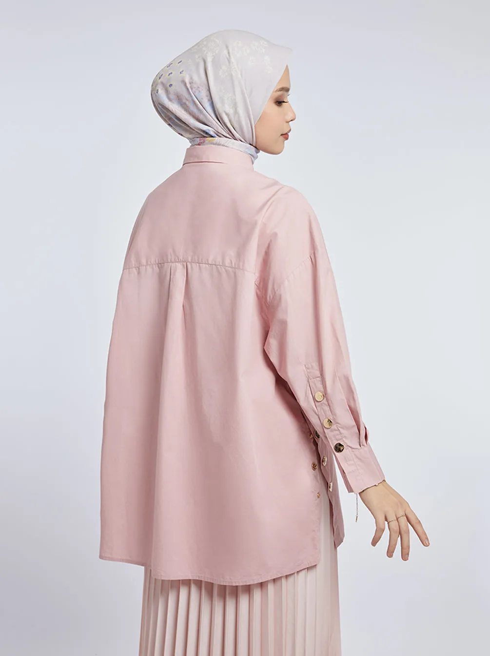 GALE TOP PLAIN PINK