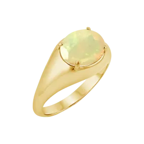 Grand Opal Signet Ring