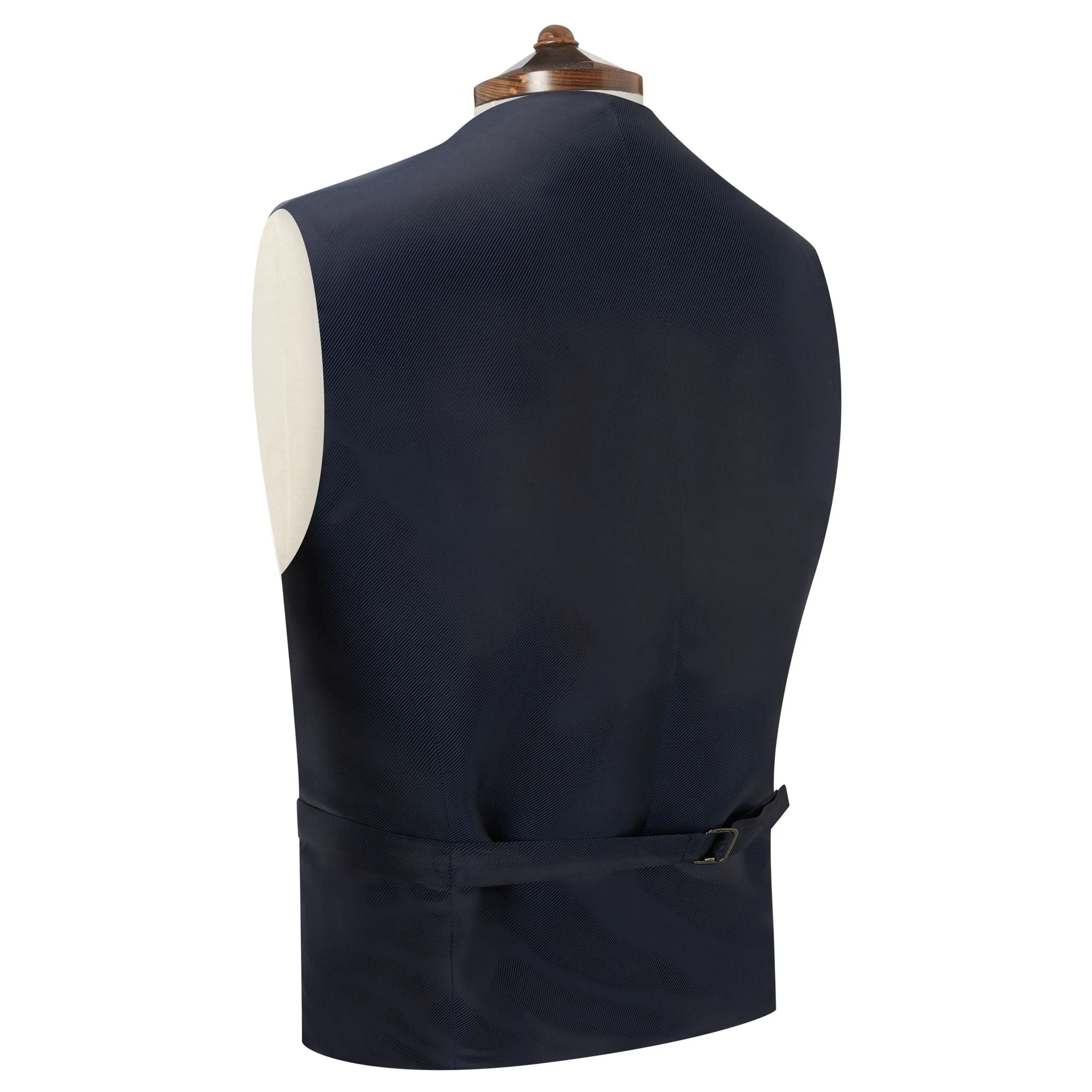 Hyde Navy and Pink Stripe Waistcoat