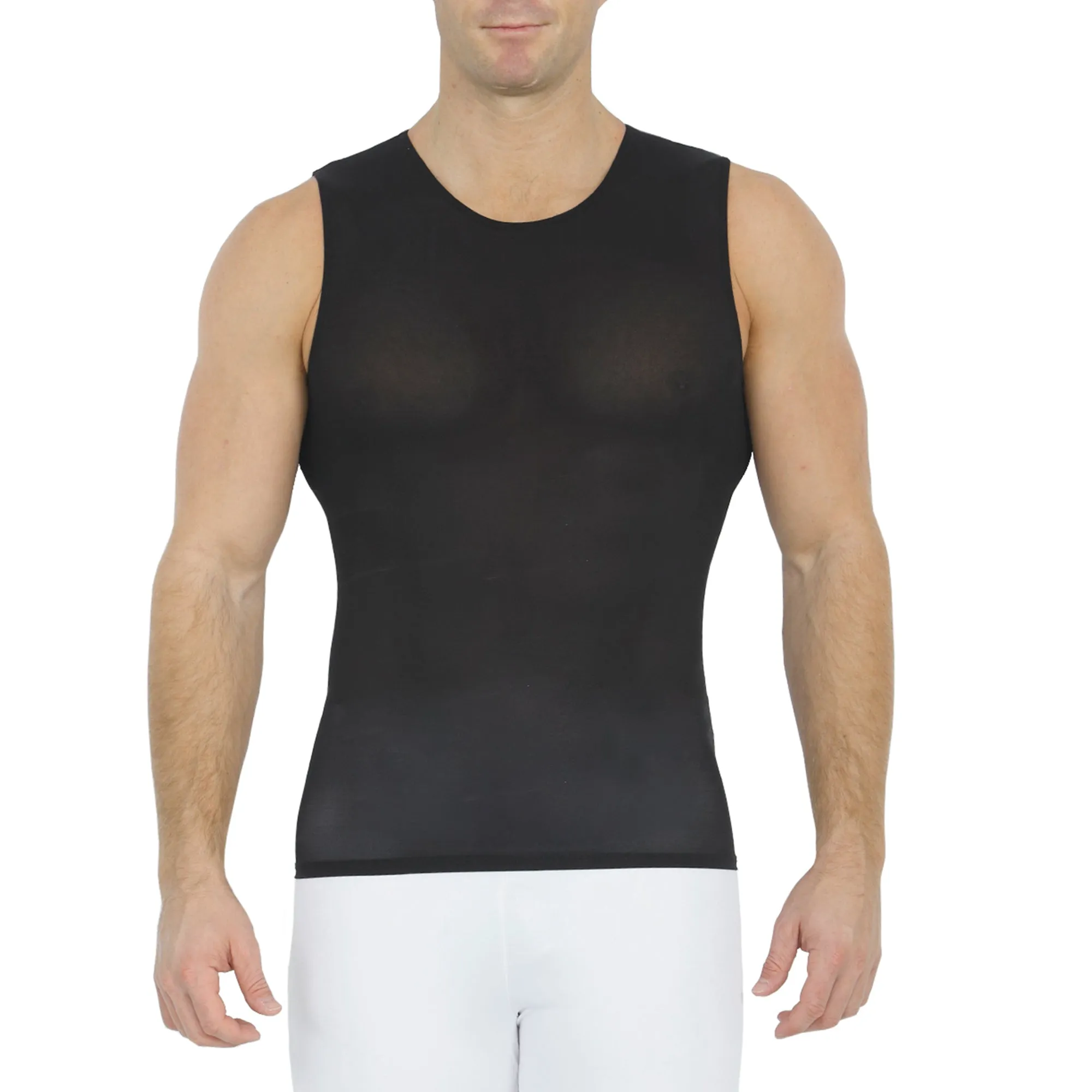 Insta Slim Power Mesh Compression Crew Neck 180TS00N1