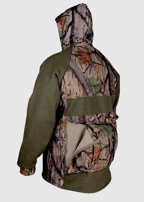 Jacket - Big Bill Merino Wool Hunting Jacket With Game Bag BBHARMER